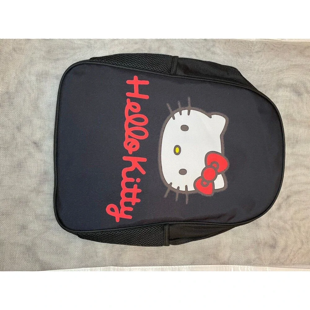 Brand New Hello Kitty Backpack Size Large/laptop bag in black.